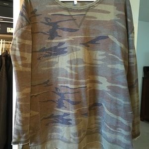 Z Supply Camo Sweatshirt
